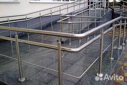 Перила из нержавеющей стали