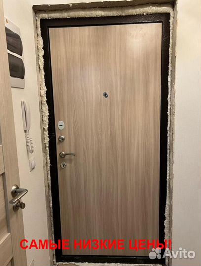 Толстая дверь входная от производителя с бесплатно