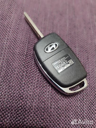 Ключ зажигания Для Hyundai корпус. Выкидной