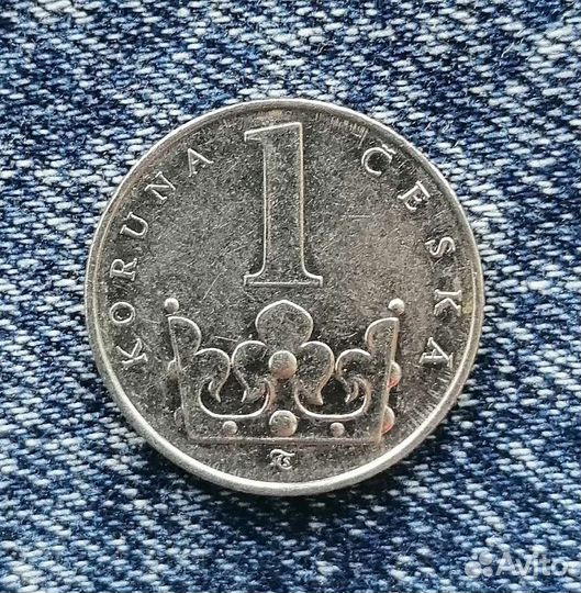 1 крона, Чехия, 1993/2003 год