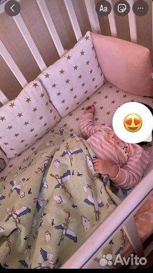 Бортики в кроватку