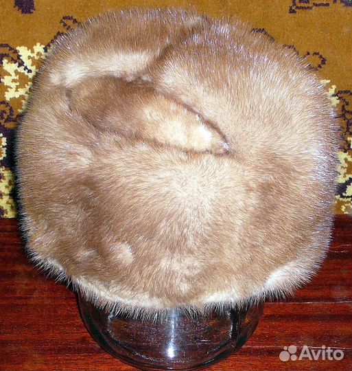 Норковая шапка новая