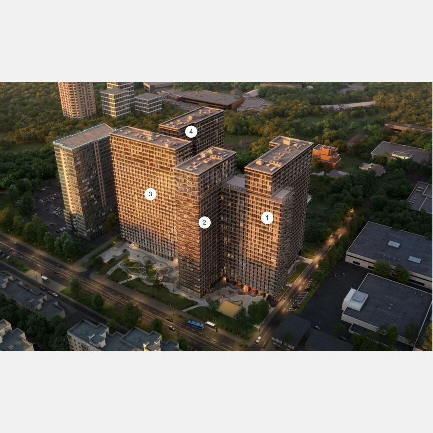 1-к. апартаменты, 30,1 м², 13/29 эт.