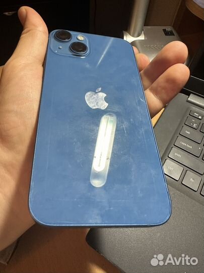 Корпус в сборе iPhone 13 синий, сост 9.2/10