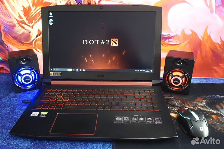 Топовый ноутбук для игр Acer / RTX
