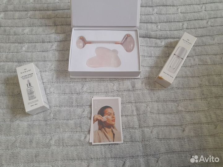 Скребок гуаша и роллер, портативный нано увлаж