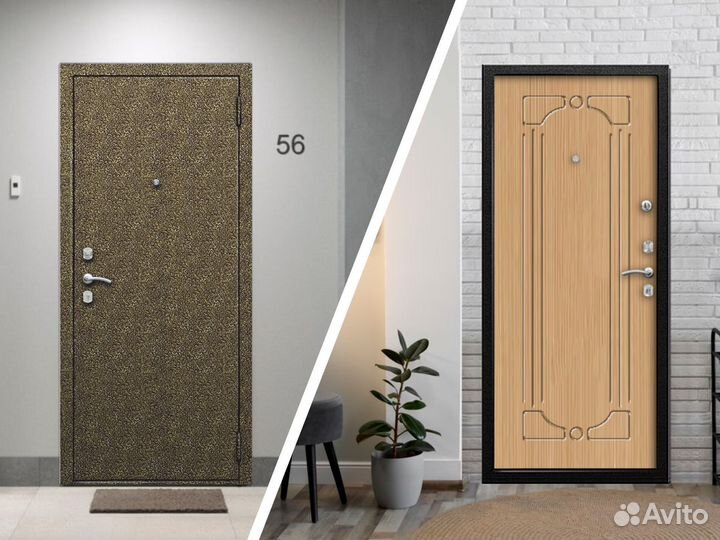 Двери входные металлические. Рассрочка без банка