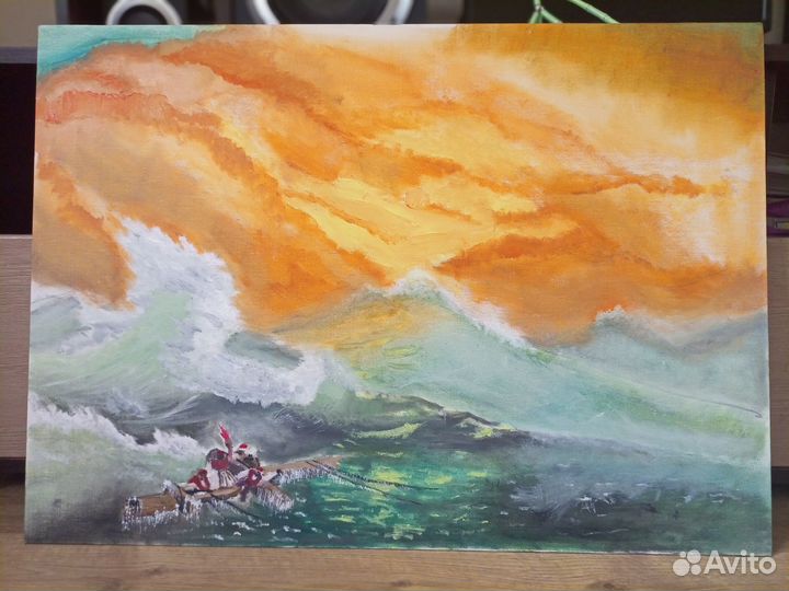 Картина маслом на холсте