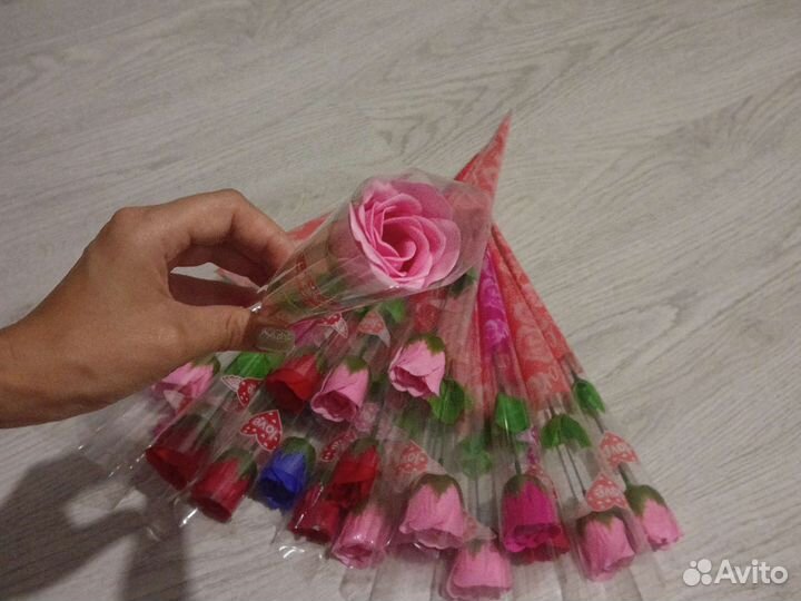 Цветы из мыла