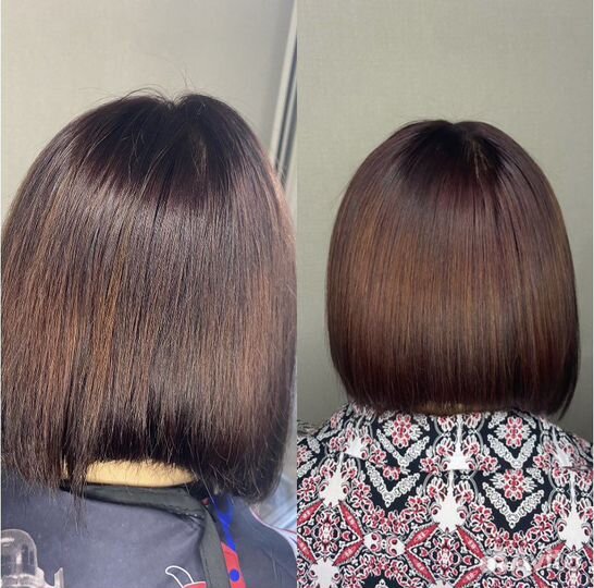 Кератиновое выпрямление волос, ботокс