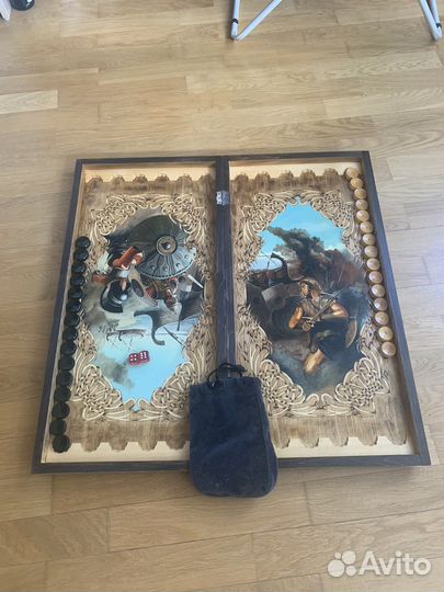 Нарды резные ручной работы