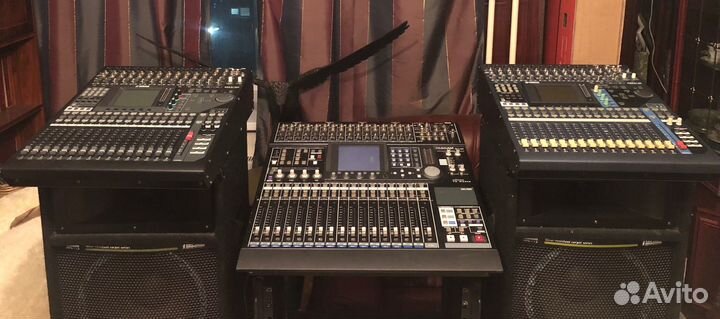 Микшерные пульты Line 6 m20d и Yamaha 01V96i и др