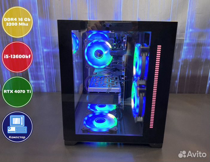 Мощный игровой i5-RTX4070Ti-16DDR4-LDO06845372-B760