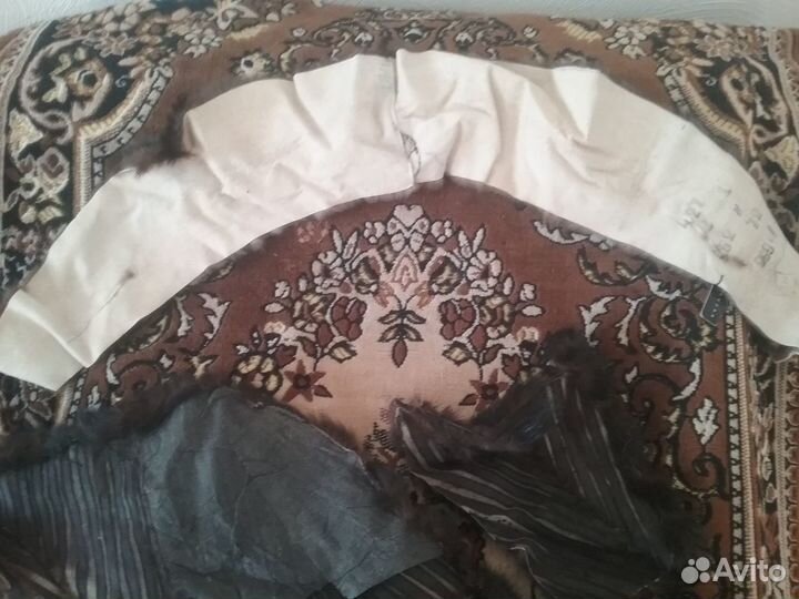 Воротники норка, песец, шкурка куски норка