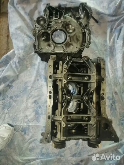 Блок цилиндров двигателя OM 651 Mercedes