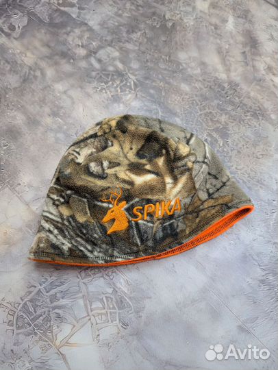 Флисовая двусторонняя шапка Spika Realtree