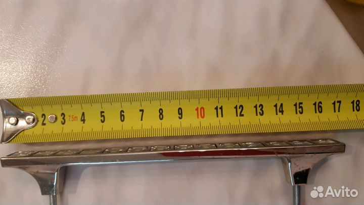 Ручки мебельные со стразами 4шт б/у