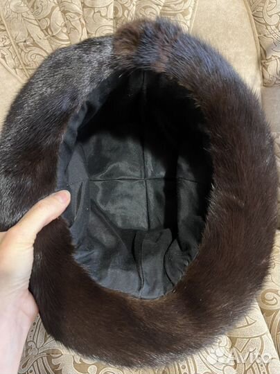 Шляпа норковая