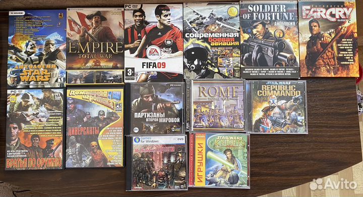 Компьютерные игры диски для пк