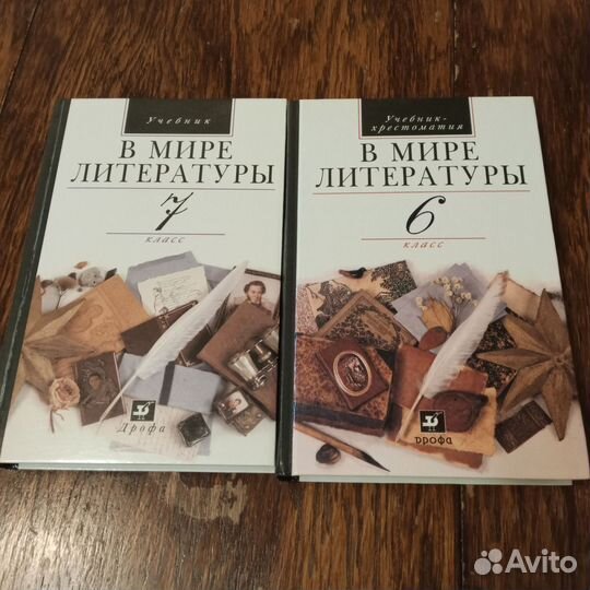 Учебник в мире литературы 6 и 7 класс