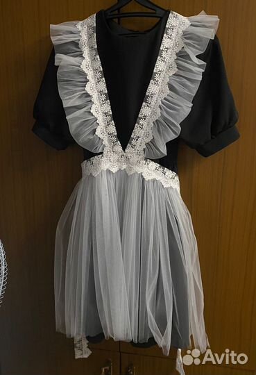 Школьный фартук и платье