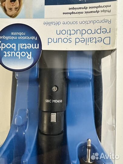 Микрофон Philips sbc md650