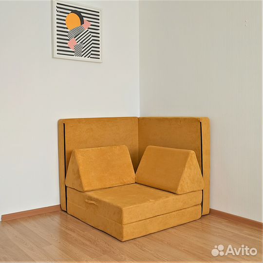 Детская кровать диван игровой бескаркасный