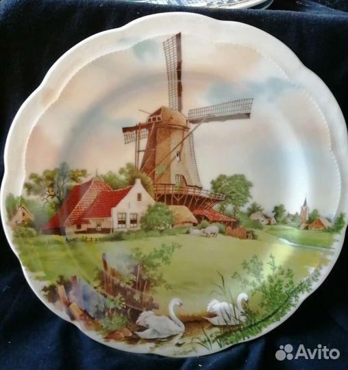 Настенные тарелки Голландия, Франция, Испания