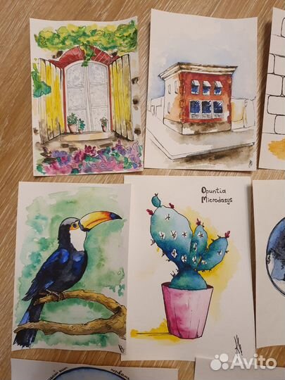 Акварель А5 (скетч)