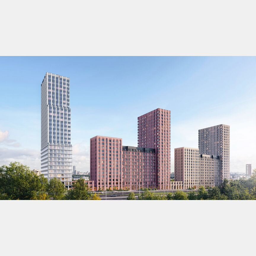 3-к. квартира, 85,8 м², 9/28 эт.