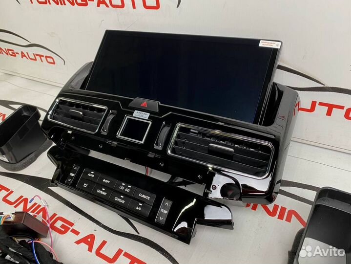 Магнитола андроид на Land Cruiser 200