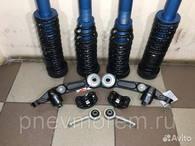 Комплект для перехода с пневмы на пружины Мерседес