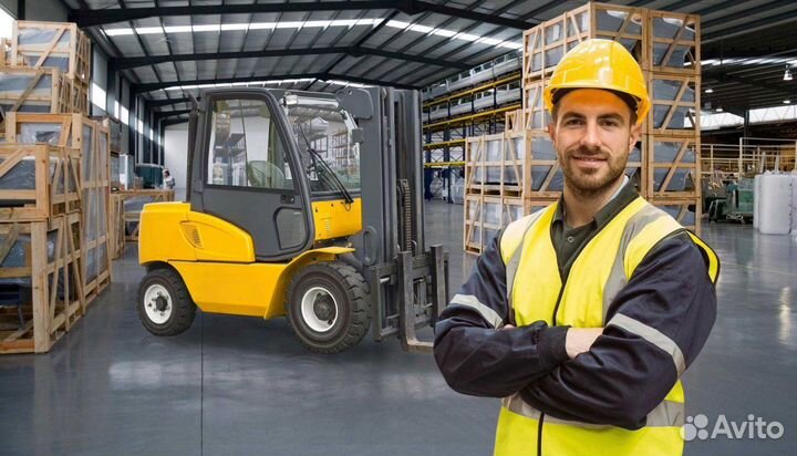 Водитель погрузчика на пивное производство