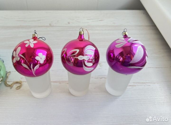 Ёлочные шарики СССР