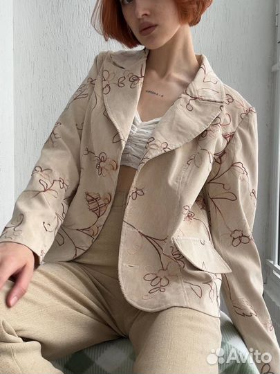 Жакет с брюками (можно по отдельности)