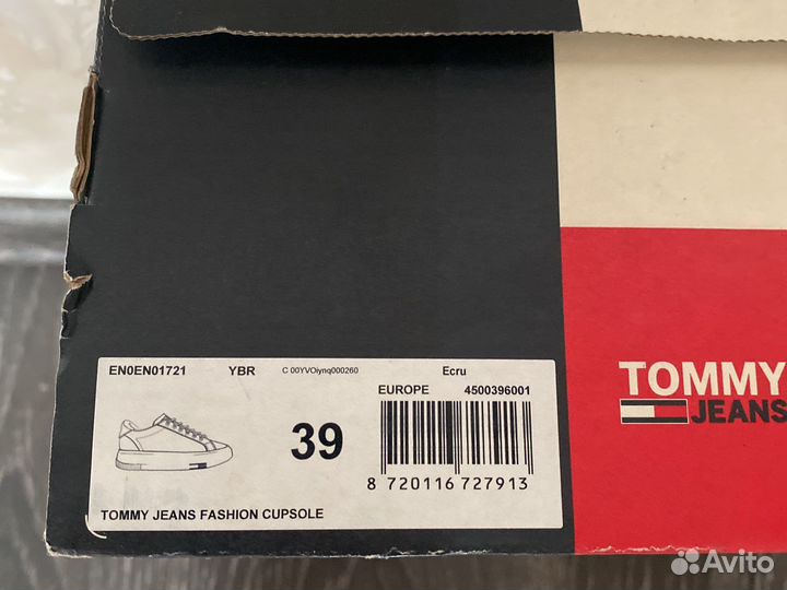 Кеды Tommy Hilfiger 39