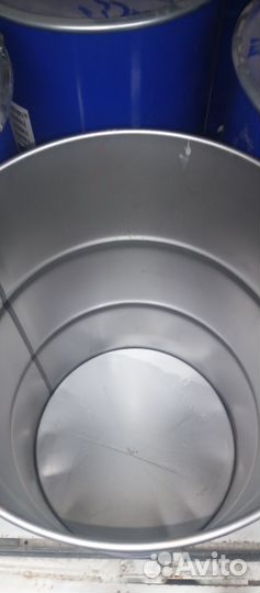 Бочка металлическая с крышкой