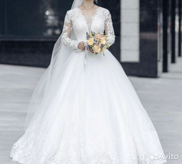 Свадебное платье 42 44