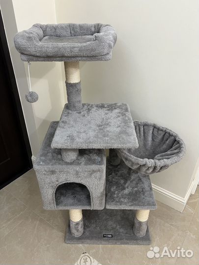Petmax Дом-когтеточка (55,5х40,5х133,5 см)