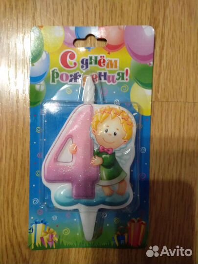 Свеча для торта