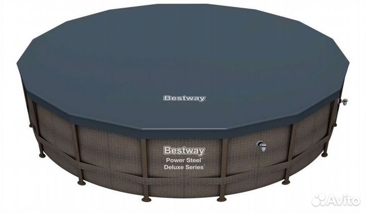 Каркасный бассейн 488х122см, BestWay 56725комплект