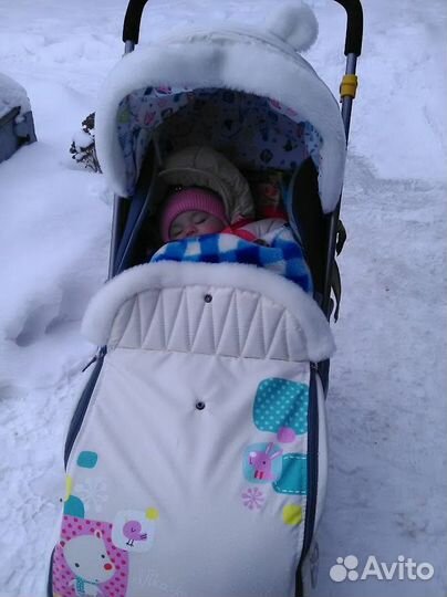 Санки-коляска Ника Детям 7-6 с механизмом качания