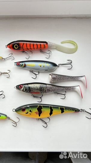 Джеркбейты Custom + Strike pro+Salmo+ Svartzonker