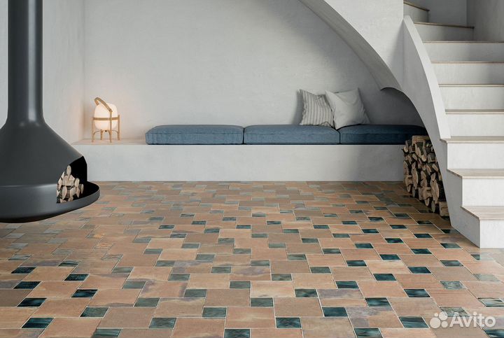 Плитка Roots 11X11 напольная, настенная, универсальная - под камень, Испания