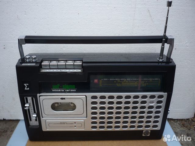 Линейка приемников и магнитол VEF и запчасти к ним