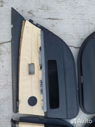 Обшивки дверные бмв е66, комплект