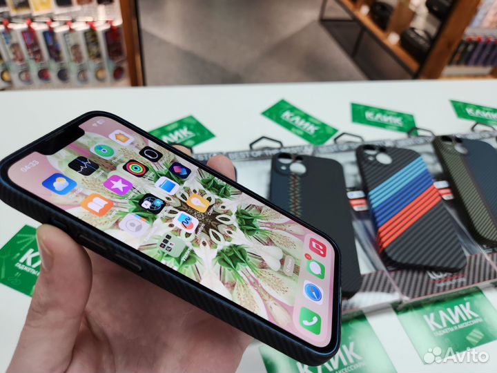 Чехол Luxo Carbon Карбон для iPhone 14 Pro Max