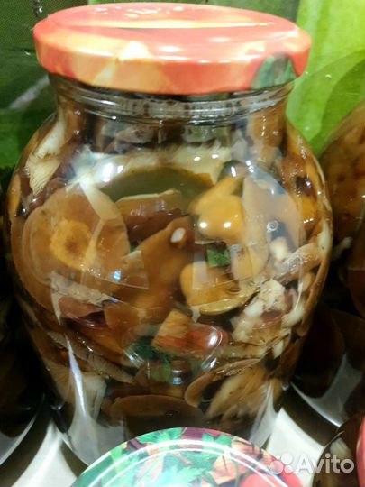 Грибы. Маринованные