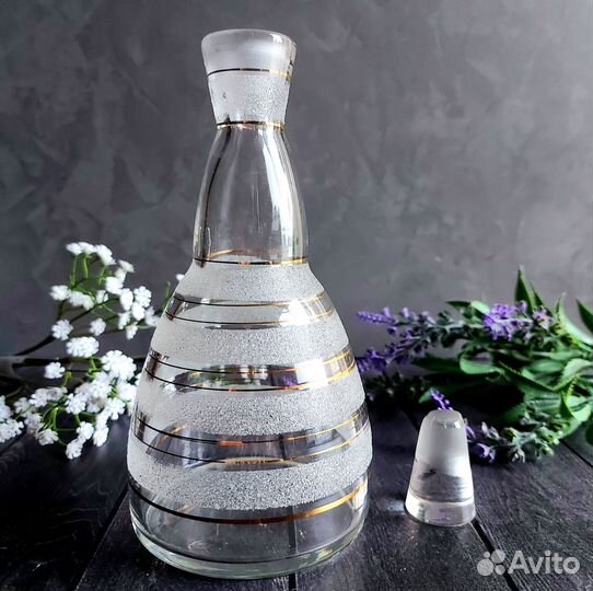 Графин для водки СССР позолота