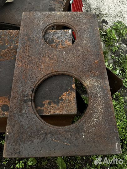 Плита печная чугунная